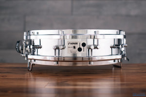 SONOR 14 X 3.5 PHONIC D420 FERROMANGANESE PICCOLO SNARE DRUM, WITH HELLA HOOPS (PRE-LOVED)