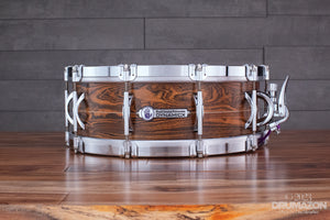 BLACK SWAMP PERCUSSION 14 X 5.5 DYNAMICX STERLING SOLID SHELL BOCOTÉ SNARE DRUM