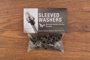 HENDRIX DRUMS GREY NYLON SLEEVED WASHERS FOR TENSION RODS, 50 PACK