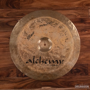 ISTANBUL AGOP 18" ALCHEMY PROFESSIONAL RAW CHINA CYMBAL (PRE-LOVED)