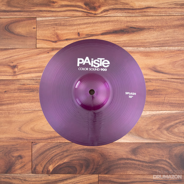 PAISTE 10 900 COLOR SOUND SERIES PURPLE SPLASH CYMBAL Drumazon