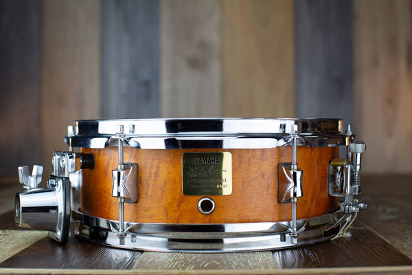 YAMAHA 12 X 4 PETER ERSKINE SIGNATURE SNARE DRUM, MAPLE, VINTAGE 