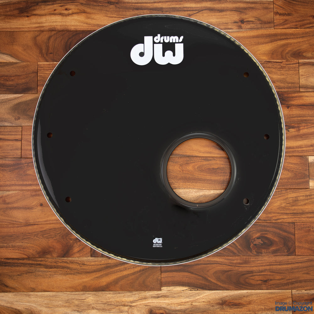 Dw 22 bass drum head sales