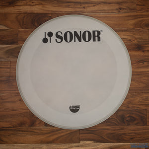 SONOR 20" POWER WHITE BASS DRUM LOGO HEAD  / NEW OLD STOCK
