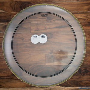 AYOTTE 22" P3 CLEAR BATTER BASS DRUM HEAD / VINTAGE PRE-LOVED