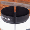 AHEAD SPINAL G ROUND TOP DRUM THRONE WITH 3 LEG BASE, BLACK
