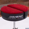 AHEAD SPINAL G ROUND TOP DRUM THRONE WITH 3 LEG BASE, RED