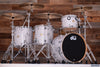 DW (DRUM WORKSHOP) COLLECTORS SERIES II, 4 PIECE DRUM KIT, WHITE MARINE PEARL, (PRE-LOVED)