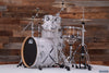 DW (DRUM WORKSHOP) COLLECTORS SERIES II, 4 PIECE DRUM KIT, WHITE MARINE PEARL, (PRE-LOVED)