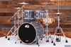 DW (DRUM WORKSHOP) DESIGN SERIES 4 PIECE DRUM KIT, STEEL GREY GLOSS, (PRE-LOVED)