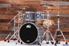 DW (DRUM WORKSHOP) DESIGN SERIES 4 PIECE DRUM KIT, STEEL GREY GLOSS, (PRE-LOVED)