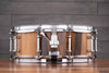 EVETTS 14 X 5 TASMANIAN BLACKWOOD SNARE DRUM, BLACKHEART SASSAFRAS VERTICAL GLOSS VENEER