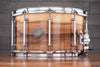 EVETTS 14 X 8 JARRAH SNARE DRUM, BLACKHEART SASSAFRAS GLOSS