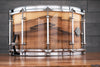 EVETTS 14 X 8 JARRAH SNARE DRUM, BLACKHEART SASSAFRAS GLOSS