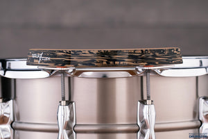 GRUV-X X-CLICK EXTREME CROSS STICK ACCESSORY FOR SNARE DRUM, TOBACCO STRATA PROTOTYPE