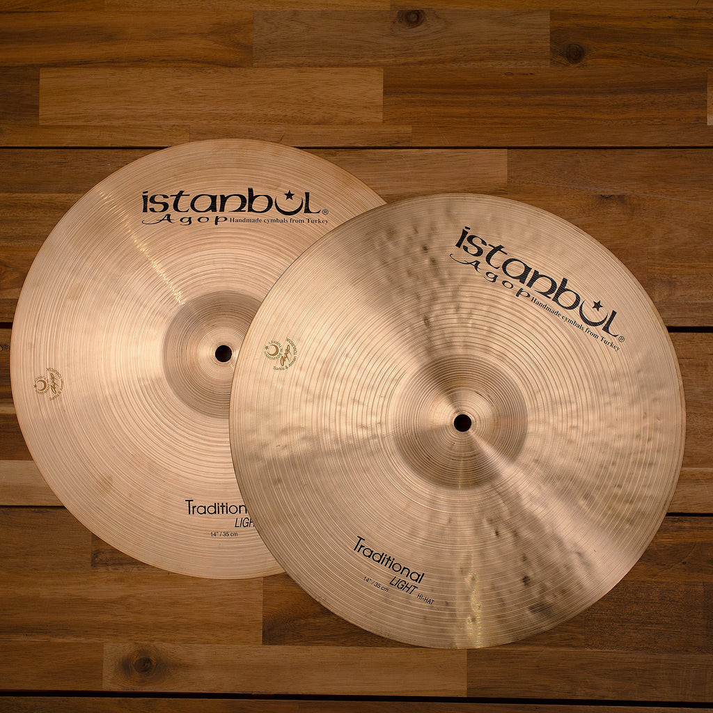 Istanbul Traditional Light Hi-Hat 14インチ（Istanbul Sultan Cymbal 