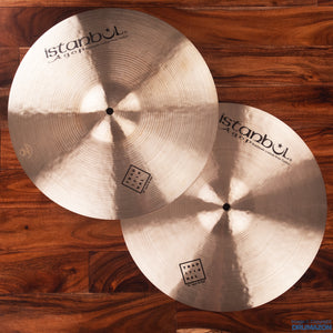 ISTANBUL AGOP 15" TRADITIONAL SERIES JAZZ HI-HAT CYMBALS