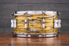 LUDWIG 14 X 6.5 CLASSIC MAPLE SNARE DRUM, LEMON OYSTER