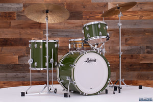 LUDWIG CLASSIC MAPLE 3 PIECE OUTFITTER DRUM KIT, HERITAGE GREEN