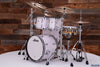 LUDWIG CLASSIC MAPLE 4 PIECE OUTFITTER DRUM KIT, WHITE MARINE PEARL