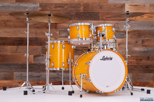 LUDWIG CLASSIC MAPLE 4 PIECE DRUM KIT, GOLDEN SLUMBERS