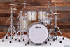 LUDWIG CLASSIC MAPLE 4 PIECE MOD DRUM KIT, OLIVE OYSTER, (PRE-LOVED)
