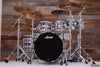 LUDWIG CLASSIC MAPLE 7 PIECE DRUM KIT, DIGITAL BLACK SPARKLE, MACH LUGS, CUSTOM ORDERED