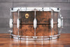 LUDWIG 14 X 8 LC608R RAW COPPERPHONIC SNARE DRUM