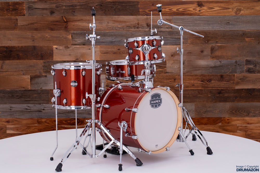 Orange discount drum set