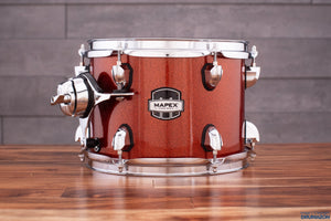 MAPEX MARS BIRCH 10 X 7 ADD ON TOM PACK WITH TH800 CLAMP, BLOOD ORANGE SPARKLE