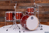 MAPEX MARS BIRCH 5 PIECE CROSS OVER DRUM KIT, BLOOD ORANGE SPARKLE