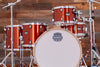 MAPEX MARS BIRCH 5 PIECE CROSS OVER DRUM KIT, BLOOD ORANGE SPARKLE