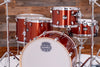 MAPEX MARS BIRCH 5 PIECE CROSS OVER DRUM KIT, BLOOD ORANGE SPARKLE