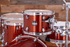 MAPEX MARS BIRCH 5 PIECE CROSS OVER DRUM KIT, BLOOD ORANGE SPARKLE