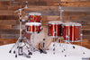 MAPEX MARS BIRCH 5 PIECE CROSS OVER DRUM KIT, BLOOD ORANGE SPARKLE