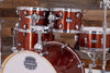 MAPEX MARS BIRCH 5 PIECE DRUM KIT, BLOOD ORANGE SPARKLE