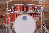 MAPEX MARS BIRCH 7 PIECE DRUM KIT, BLOOD ORANGE SPARKLE