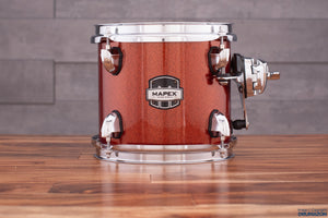 MAPEX MARS BIRCH 8 X 7 ADD ON TOM PACK WITH TH800 CLAMP, BLOOD ORANGE SPARKLE