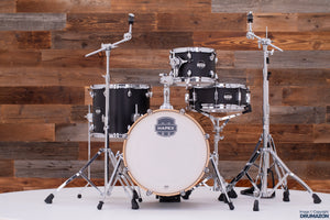 MAPEX MARS MAPLE BOP 4 PIECE DRUM KIT, MATTE BLACK