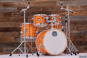 MAPEX MARS MAPLE 5 PIECE FUSION DRUM KIT, GLOSSY AMBER