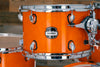 MAPEX MARS MAPLE 5 PIECE ROCK DRUM KIT, GLOSSY AMBER
