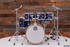 MAPEX MARS MAPLE 6 PIECE FUSION DRUM KIT, MIDNIGHT BLUE, COMES WITH FREE 8" TOM!