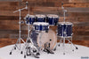 MAPEX MARS MAPLE 6 PIECE FUSION DRUM KIT, MIDNIGHT BLUE, COMES WITH FREE 8" TOM!