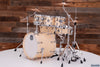 MAPEX MARS MAPLE 6 PIECE FUSION DRUM KIT, NATURAL SATIN WOOD, FREE 8" TOM!