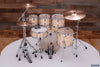 MAPEX MARS MAPLE 6 PIECE FUSION DRUM KIT, NATURAL SATIN WOOD, FREE 8" TOM!