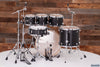 MAPEX MARS MAPLE 6 PIECE DRUM KIT, MATTE BLACK, COMES WITH FREE 8 X 7 TOM!