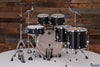 MAPEX MARS MAPLE 6 PIECE STUDIOEASE DRUM KIT, MATTE BLACK