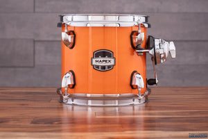 MAPEX MARS MAPLE 8 X 7 ADD ON TOM PACK WITH TH800 CLAMP, GLOSSY AMBER