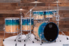 MAPEX SATURN CLASSIC BIG SIZE 6 PIECE 3 UP / 2 DOWN DRUM KIT, AQUA FADE