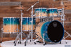 MAPEX SATURN CLASSIC BIG SIZE 6 PIECE 3 UP / 2 DOWN DRUM KIT, AQUA FADE